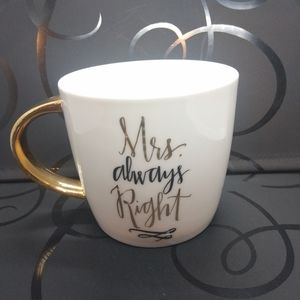 Mrs. Always Right Coffee Cup✨